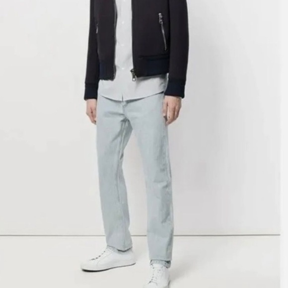 A.P.C. Petit New Standard Light Wash Straight Jeans Size 36 - Picture 1 of 9